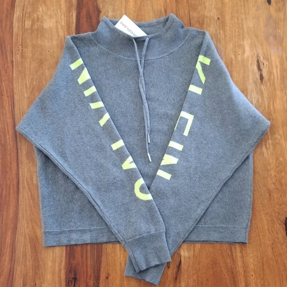 Calvin Klein Jeans Travel Logo Mock Neck Sweater - Picture 4 of 8